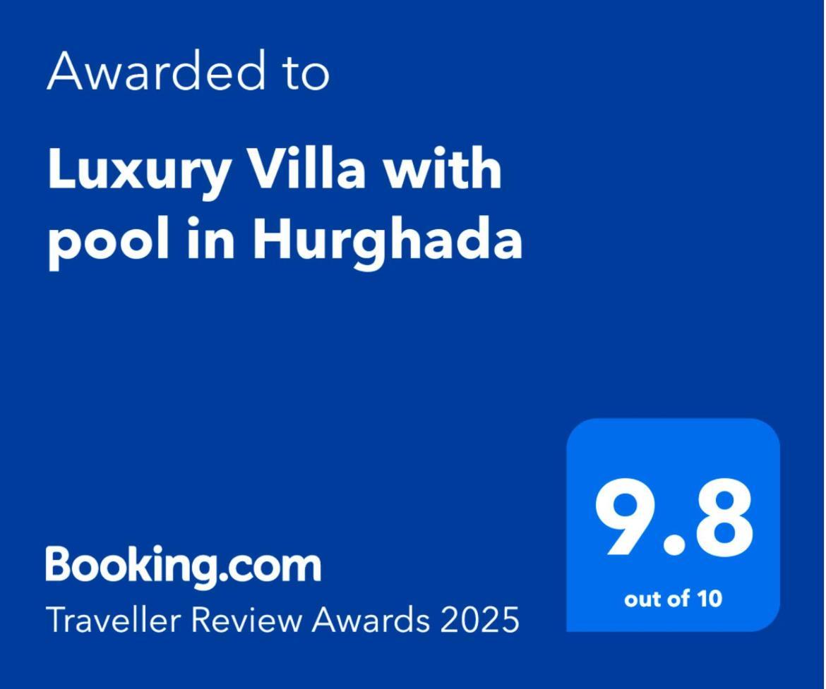 Luxury Villa With Pool In Hurghada Zewnętrze zdjęcie